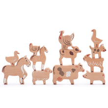 Load image into Gallery viewer, THE FARM WOODEN ANIMAL SET