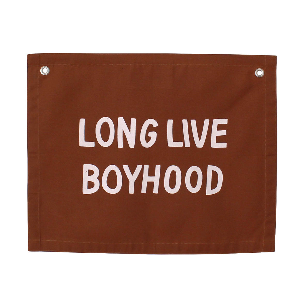LONG LIVE BOYHOOD BANNER