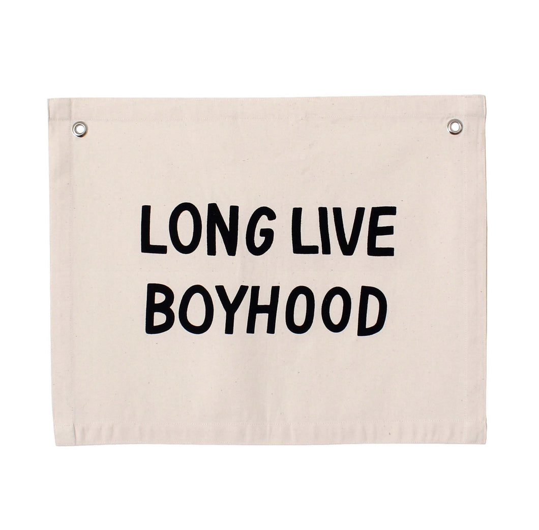 LONG LIVE BOYHOOD BANNER